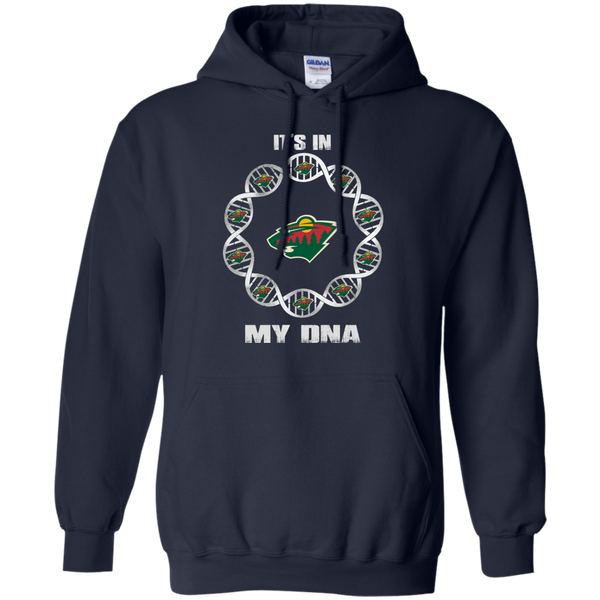 Minnesota Wild T shirts It's In My DNA Hoodies Sweatshirts