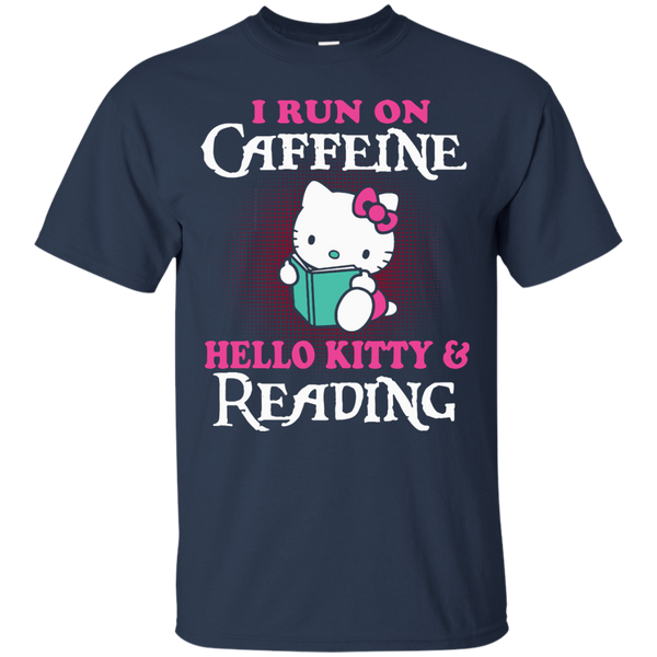 Hello Kitty T shirts I Run On Caffeine Hoodies Sweatshirts