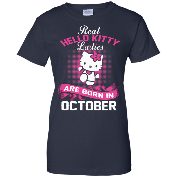 Hello Kitty T shirts  Real Hello Kitty Ladies Born In October Hoodies Sweatshirts