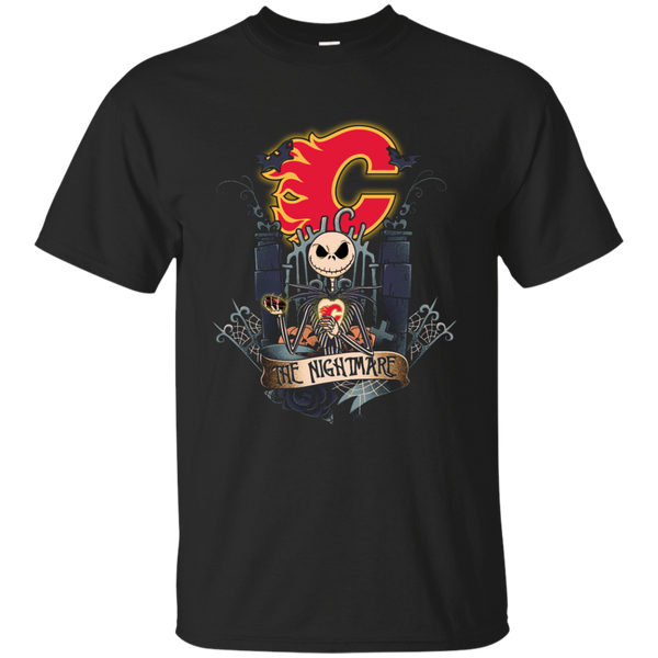 Halloween Calgary Flames T shirts The Nightmare Hoodies Sweatshirts