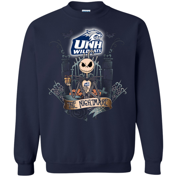 Halloween New Hampshire Wildcats T shirts The Nightmare Hoodies Sweatshirts