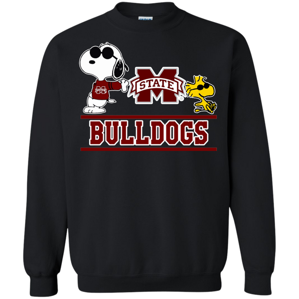 Mississippi State Bulldogs T shirts Snoopy Hoodies Sweatshirts