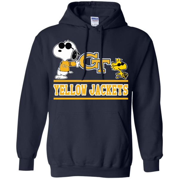 Georgia Tech Yellow Jackets T shirts Snoopy Hoodies Sweatshirts