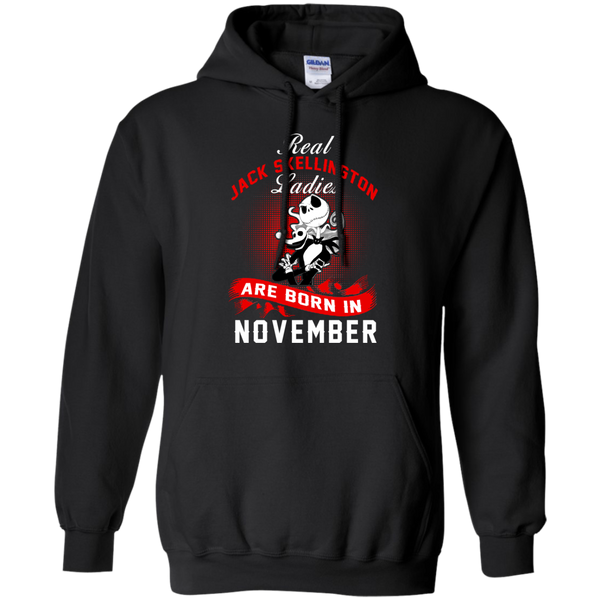 Jack Skellington T shirts Real Jack Skellington Ladies Born In November Hoodies Sweatshirts
