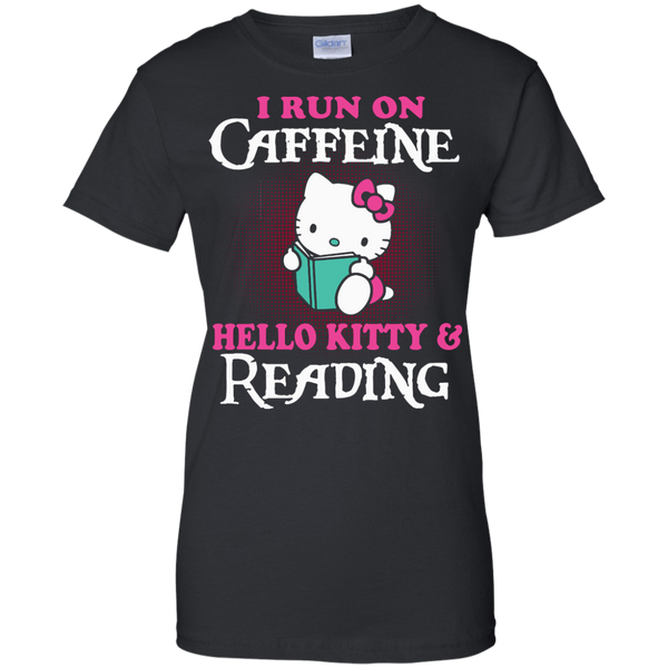 Hello Kitty T shirts I Run On Caffeine Hoodies Sweatshirts