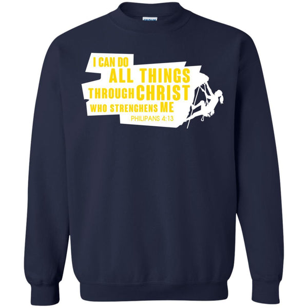 Christian Jesus T shirts I Can Do All Things Through Christ Hoodies Sweatshirts