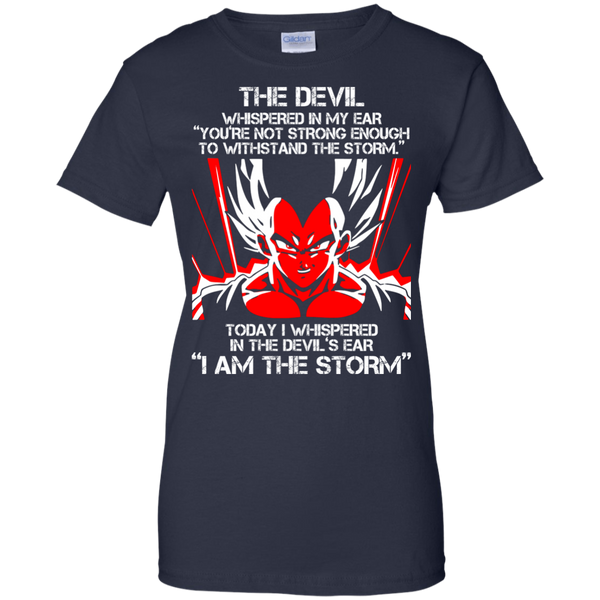 Dragon Ball Z Vegeta T shirts I Am The Storm Hoodies Sweatshirts