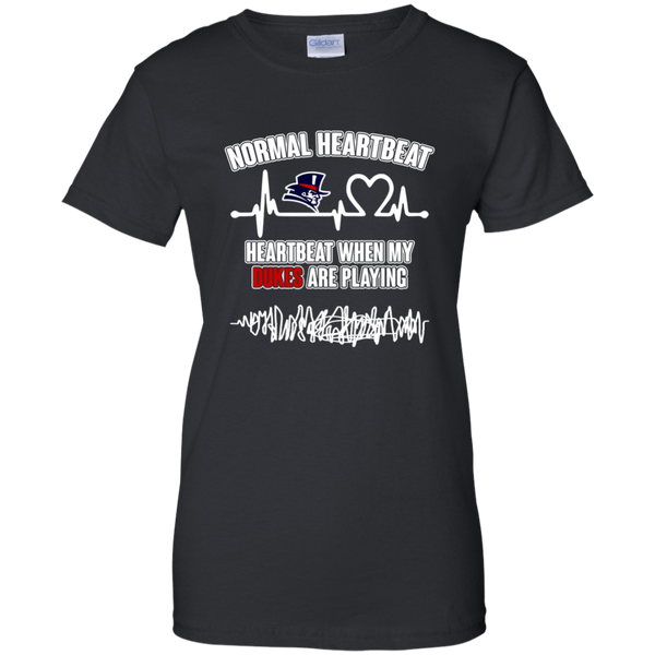 Duquesne Dukes T shirts Heartbeat When My Dukes Playing Hoodies Sweatshirts