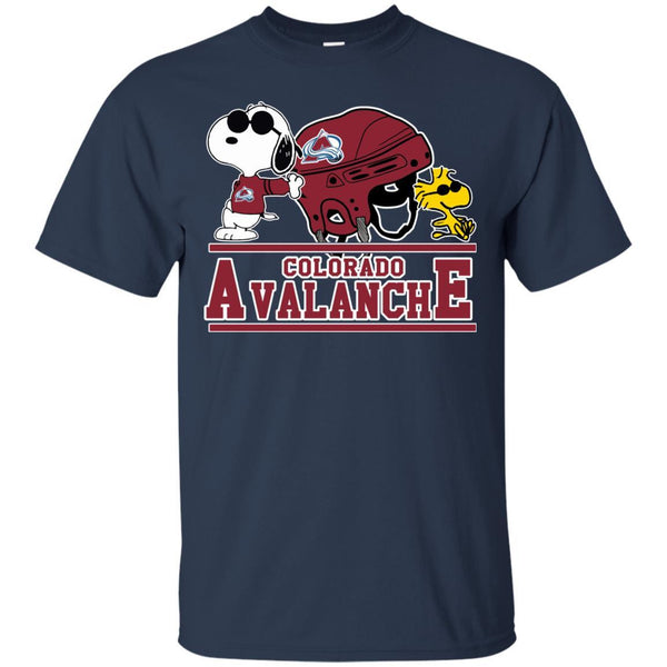Colorado Avalanche T shirts Snoopy Hoodies Sweatshirts