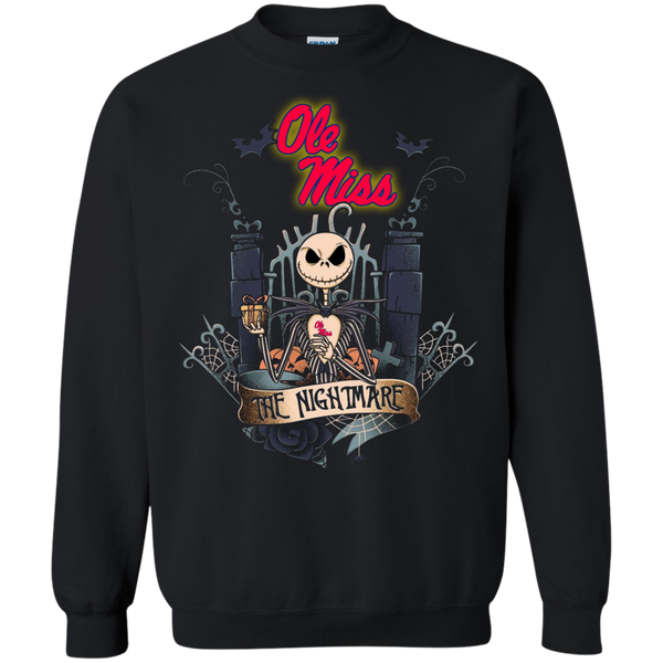 Halloween Olemiss Rebels T shirts The Nightmare Hoodies Sweatshirts