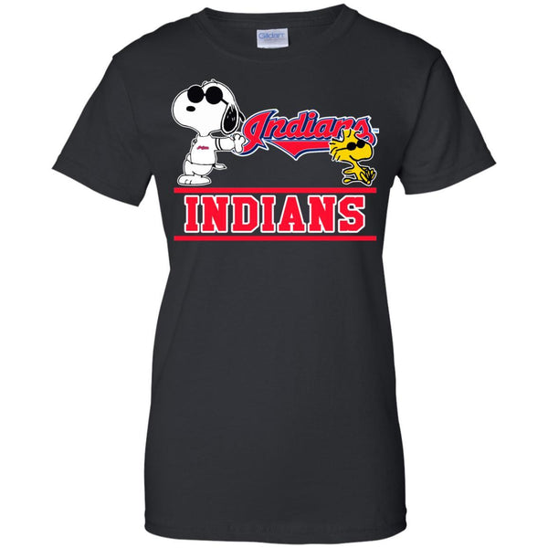 Cleveland Indians T shirts Snoopy Hoodies Sweatshirts