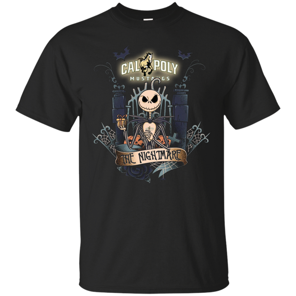 Halloween Calpoly Mustangs T shirts The Nightmare Hoodies Sweatshirts