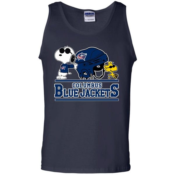 Columbus Blue Jackets T shirts Snoopy Hoodies Sweatshirts