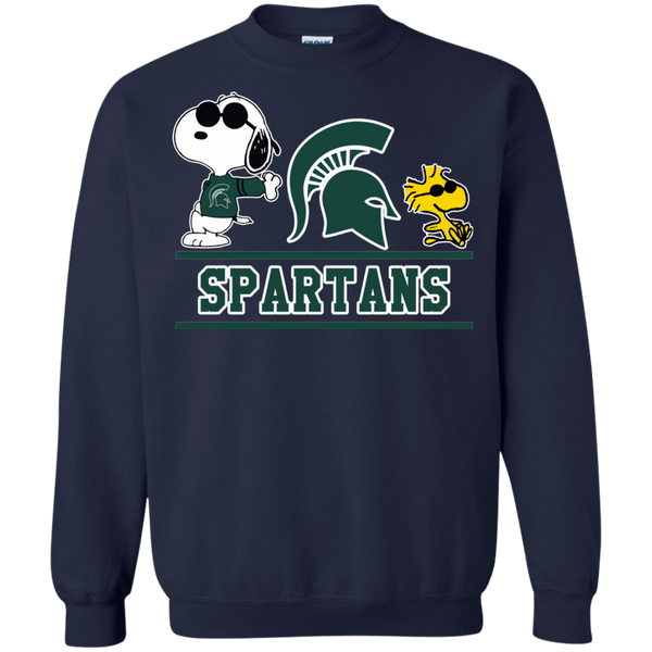 Michigan State Spartans T shirts Snoopy Hoodies Sweatshirts