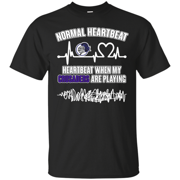 Holy Cross Crusaders T shirts Heartbeat When My Crusaders Playing Hoodies Sweatshirts