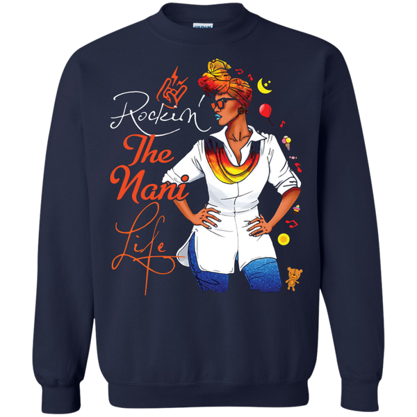 Grandma Gift T shirts Rockin The Nani Life Hoodies Sweatshirts