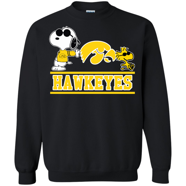 Iowa Hawkeyes T shirts Snoopy Hoodies Sweatshirts
