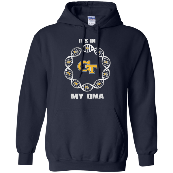 Georgia Tech Yellow Jackets T shirts It's In My DNA Hoodies Sweatshirts