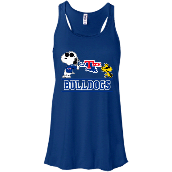 Louisiana Tech Bulldogs T shirts Snoopy Hoodies Sweatshirts
