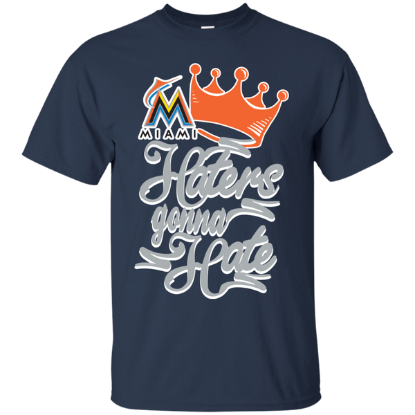 Miami Marlins T shirts Haters Gonna Hate Hoodies Sweatshirts