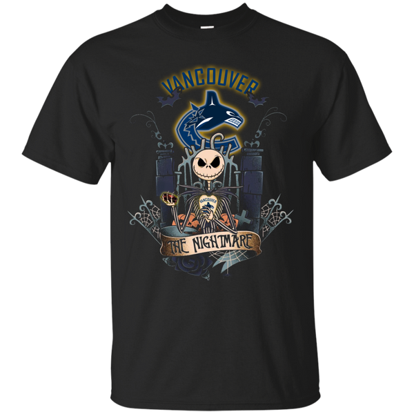 Halloween Vancouver Canucks T shirts The Nightmare Hoodies Sweatshirts
