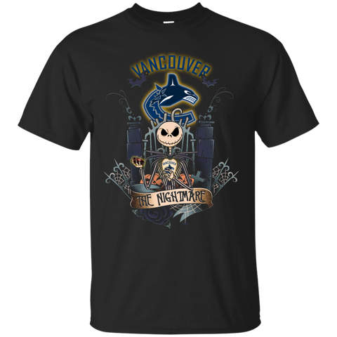 Halloween Vancouver Canucks T shirts The Nightmare Hoodies Sweatshirts